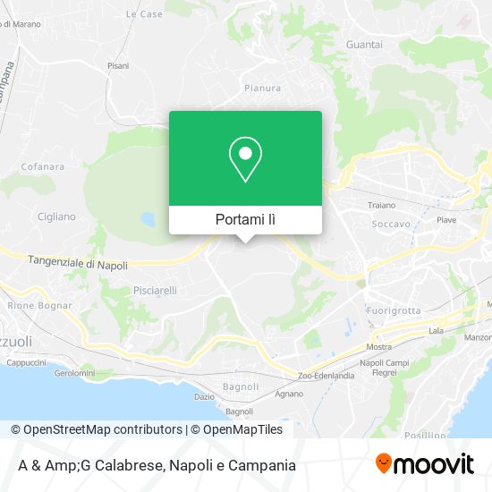 Mappa A & Amp;G Calabrese