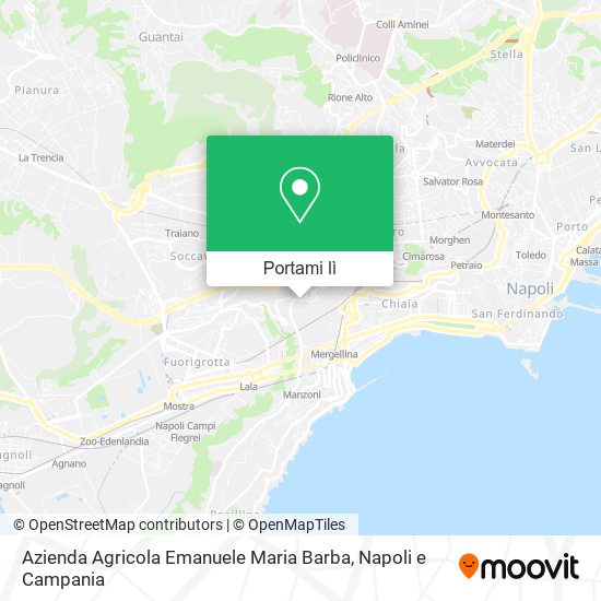 Mappa Azienda Agricola Emanuele Maria Barba