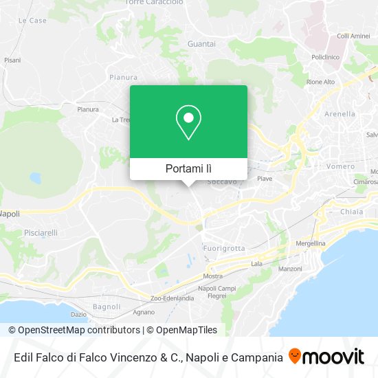 Mappa Edil Falco di Falco Vincenzo & C.