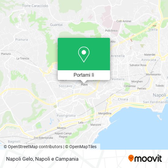 Mappa Napoli Gelo
