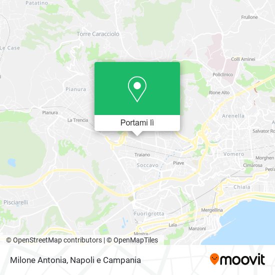 Mappa Milone Antonia