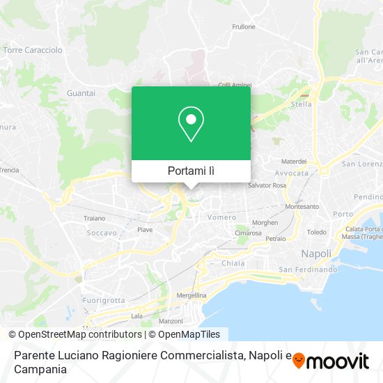 Mappa Parente Luciano Ragioniere Commercialista