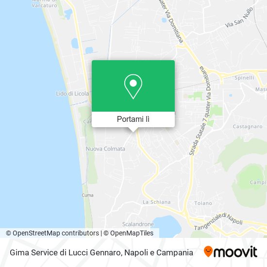 Mappa Gima Service di Lucci Gennaro