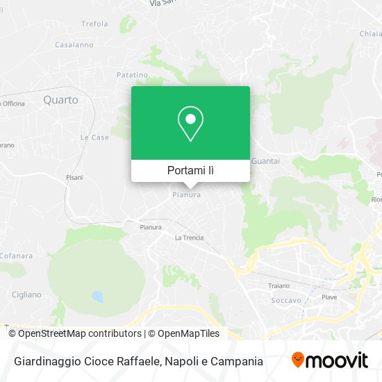 Mappa Giardinaggio Cioce Raffaele