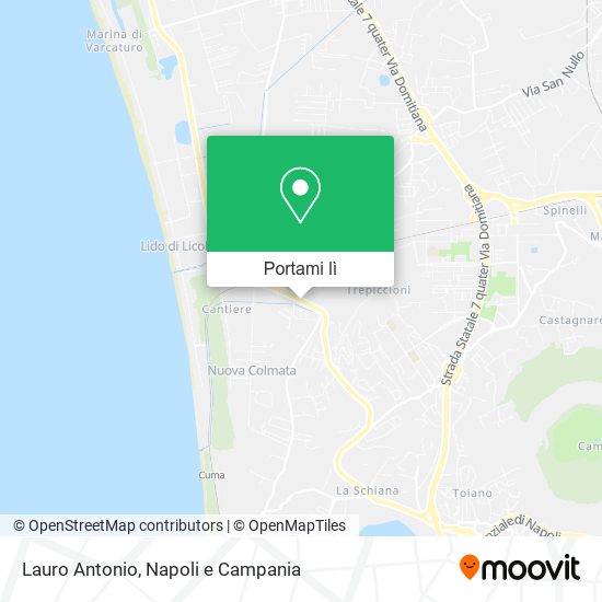 Mappa Lauro Antonio