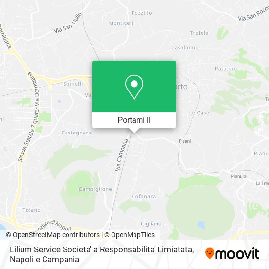 Mappa Lilium Service Societa' a Responsabilita' Limiatata