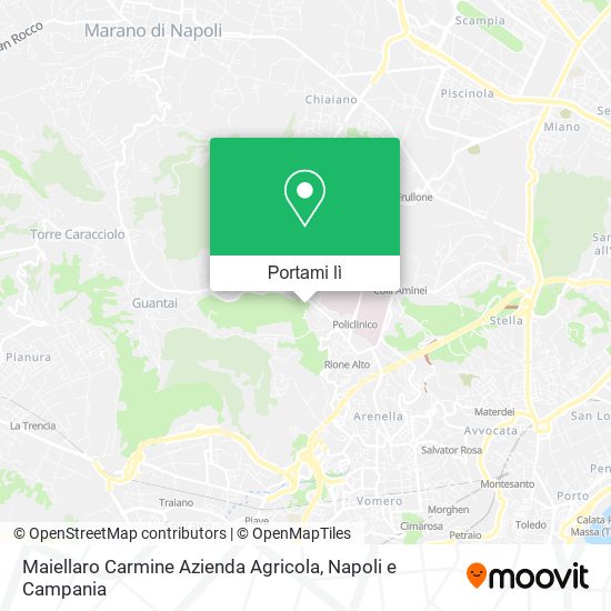 Mappa Maiellaro Carmine Azienda Agricola