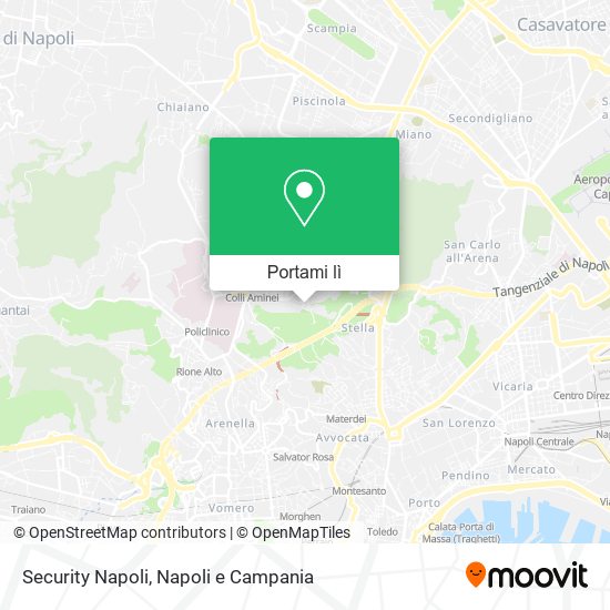 Mappa Security Napoli