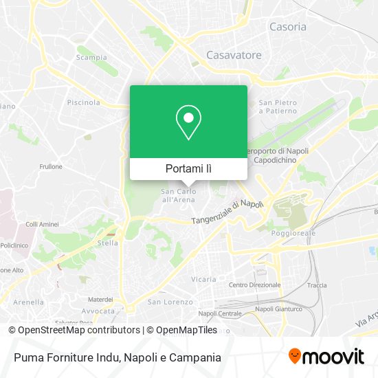 Mappa Puma Forniture Indu