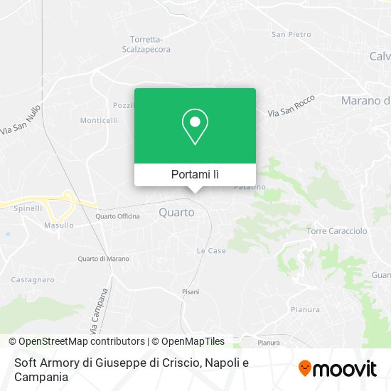 Mappa Soft Armory di Giuseppe di Criscio