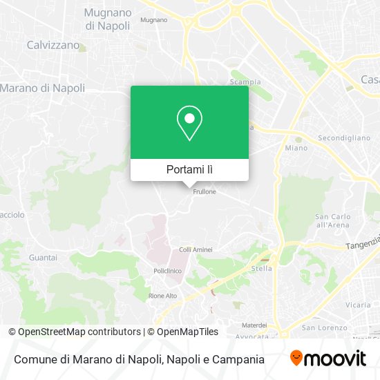 Mappa Comune di Marano di Napoli