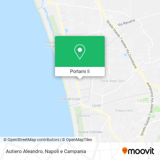 Mappa Autiero Aleandro