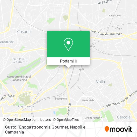 Mappa Gusto l'Enogastronomia Gourmet