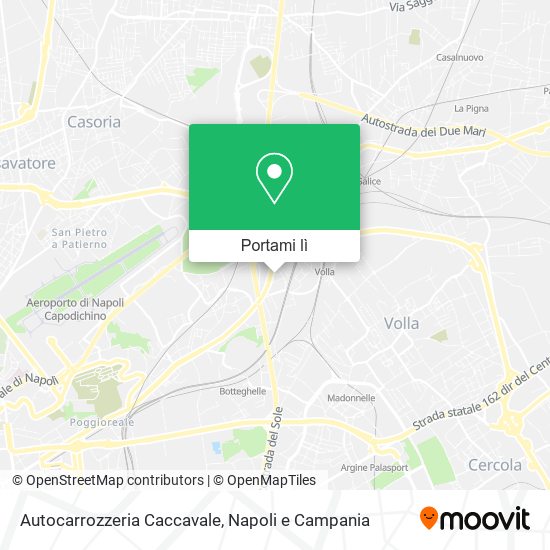 Mappa Autocarrozzeria Caccavale