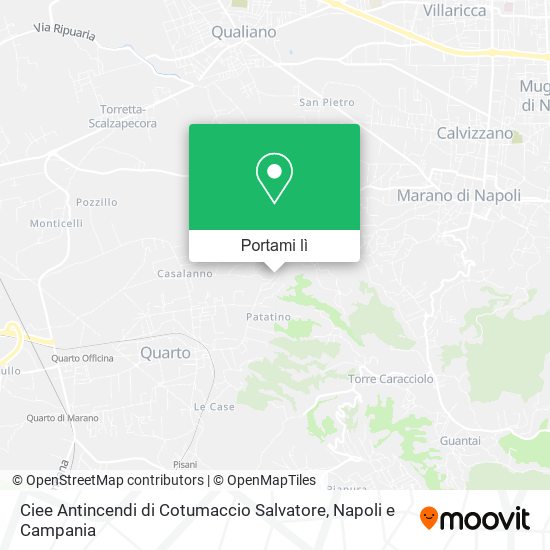 Mappa Ciee Antincendi di Cotumaccio Salvatore