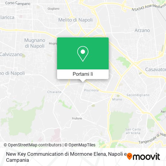 Mappa New Key Communication di Mormone Elena
