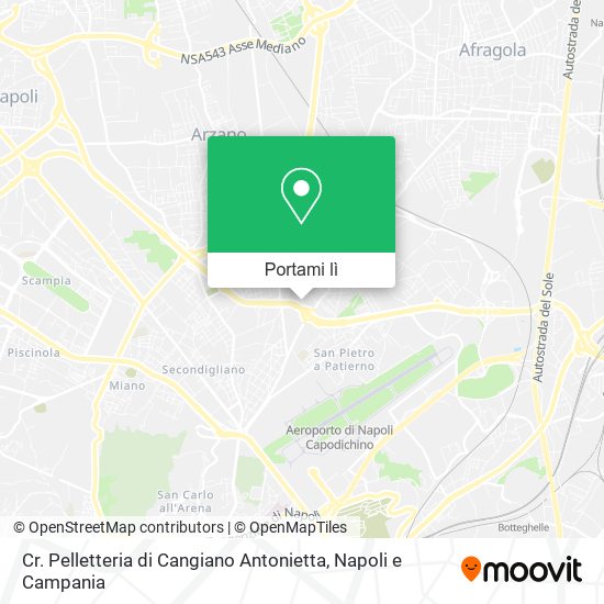 Mappa Cr. Pelletteria di Cangiano Antonietta