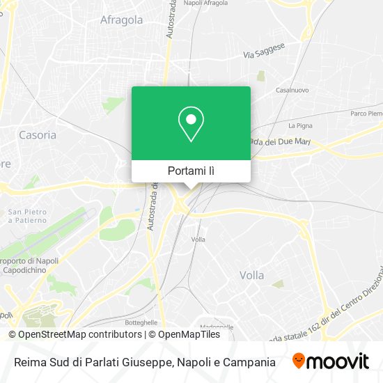 Mappa Reima Sud di Parlati Giuseppe