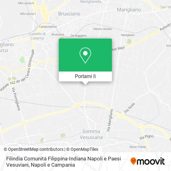 Mappa Filindia Comunità Filippina-Indiana Napoli e Paesi Vesuviani
