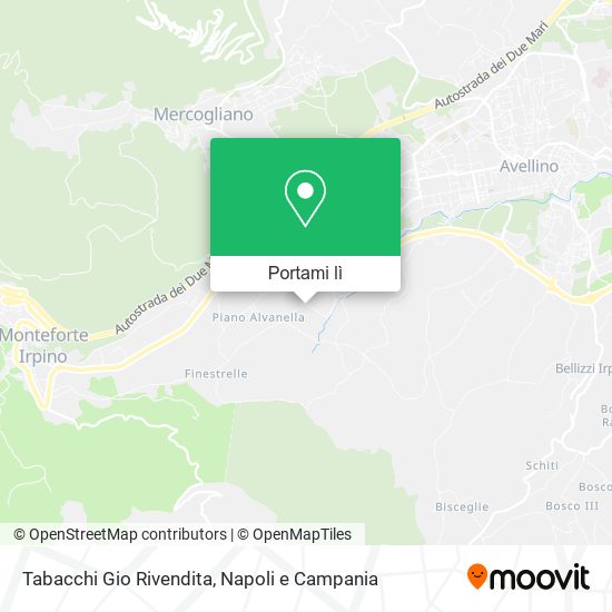 Mappa Tabacchi Gio Rivendita