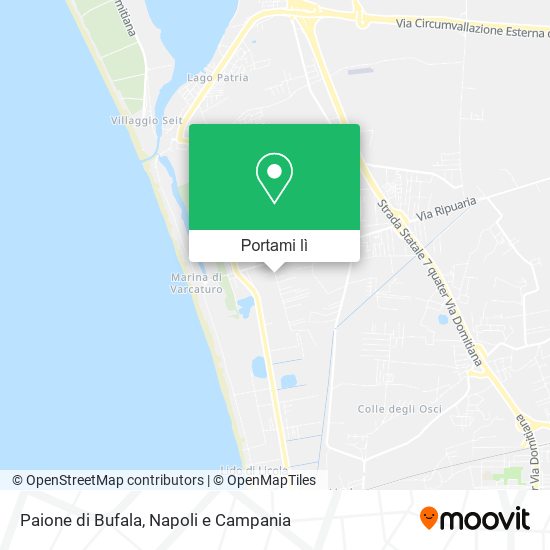Mappa Paione di Bufala