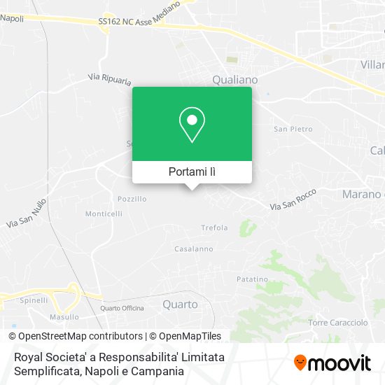 Mappa Royal Societa' a Responsabilita' Limitata Semplificata