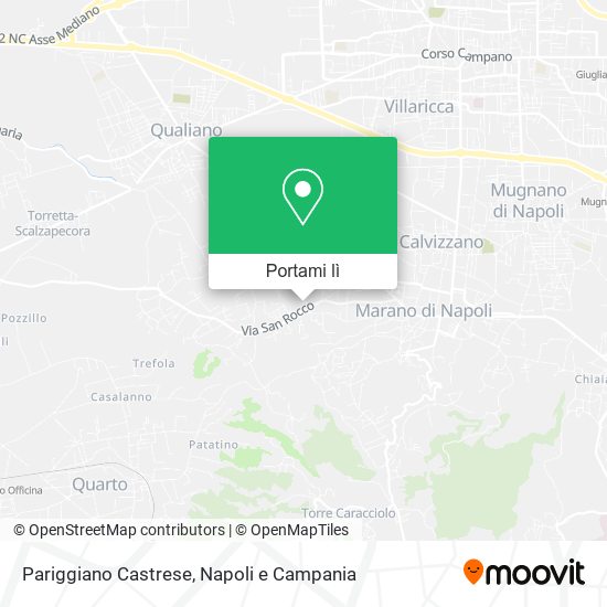 Mappa Pariggiano Castrese