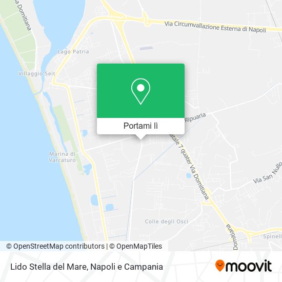 Mappa Lido Stella del Mare