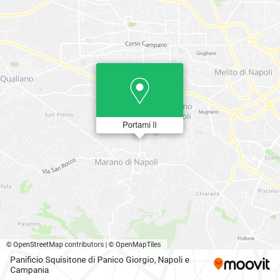 Mappa Panificio Squisitone di Panico Giorgio