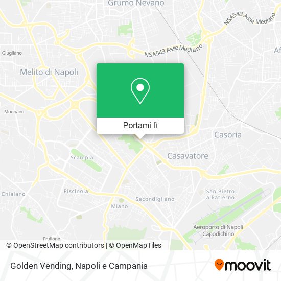 Mappa Golden Vending