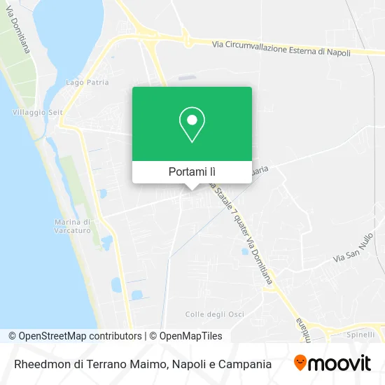 Mappa Rheedmon di Terrano Maimo
