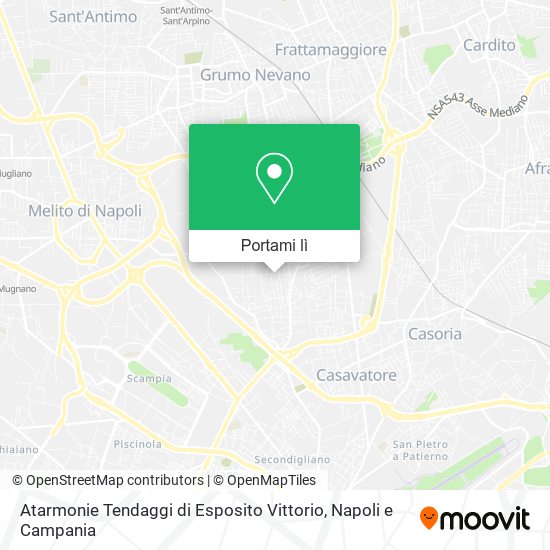 Mappa Atarmonie Tendaggi di Esposito Vittorio