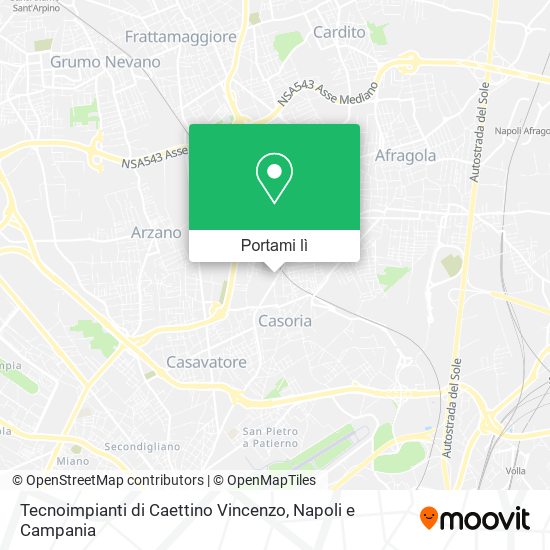 Mappa Tecnoimpianti di Caettino Vincenzo