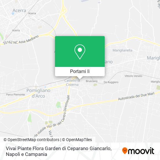 Mappa Vivai Piante Flora Garden di Ceparano Giancarlo