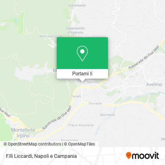 Mappa F.lli Liccardi