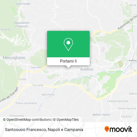 Mappa Santosuoo Francesco