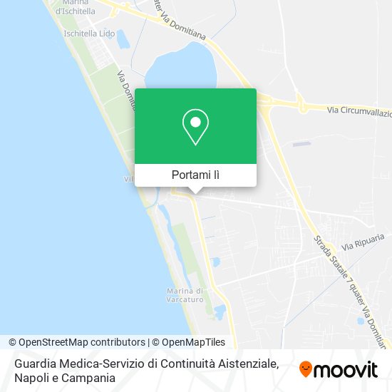 Mappa Guardia Medica-Servizio di Continuità Aistenziale