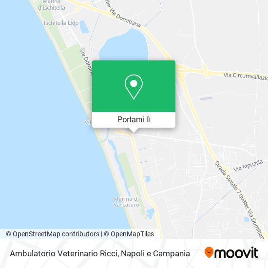 Mappa Ambulatorio Veterinario Ricci