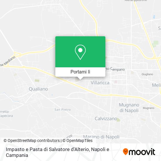 Mappa Impasto e Pasta di Salvatore d'Alterio