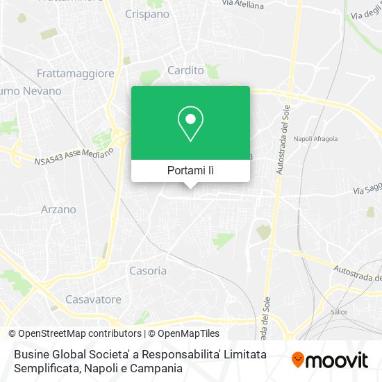 Mappa Busine Global Societa' a Responsabilita' Limitata Semplificata