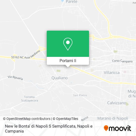 Mappa New le Bonta' di Napoli S Semplificata