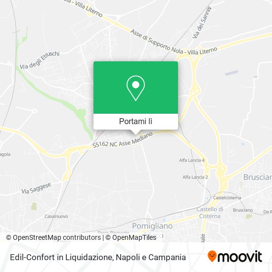 Mappa Edil-Confort in Liquidazione