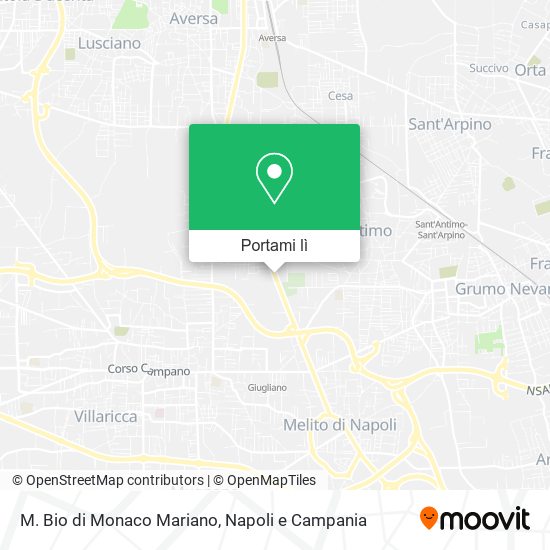 Mappa M. Bio di Monaco Mariano