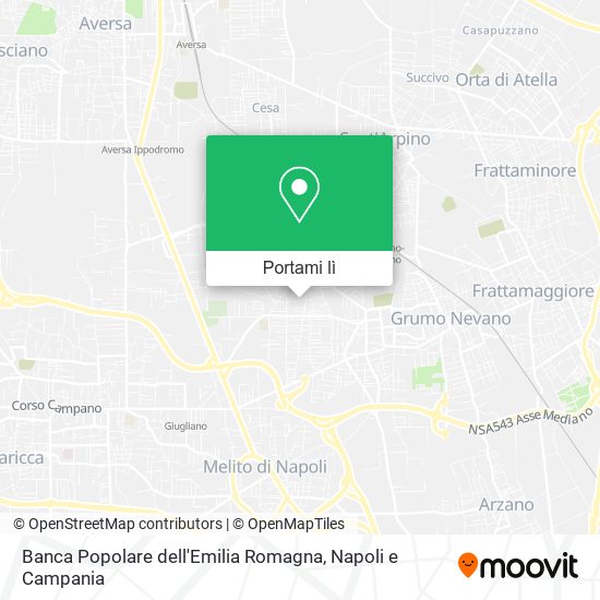 Mappa Banca Popolare dell'Emilia Romagna