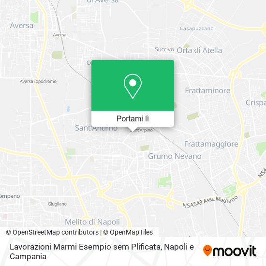 Mappa Lavorazioni Marmi Esempio sem Plificata