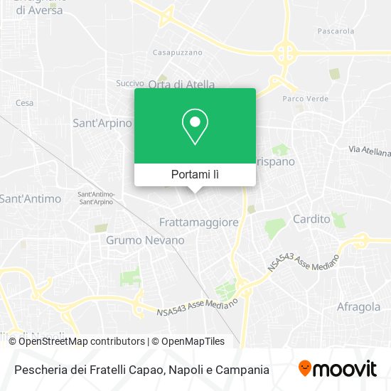 Mappa Pescheria dei Fratelli Capao