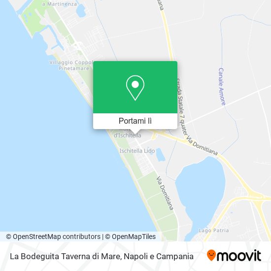 Mappa La Bodeguita Taverna di Mare