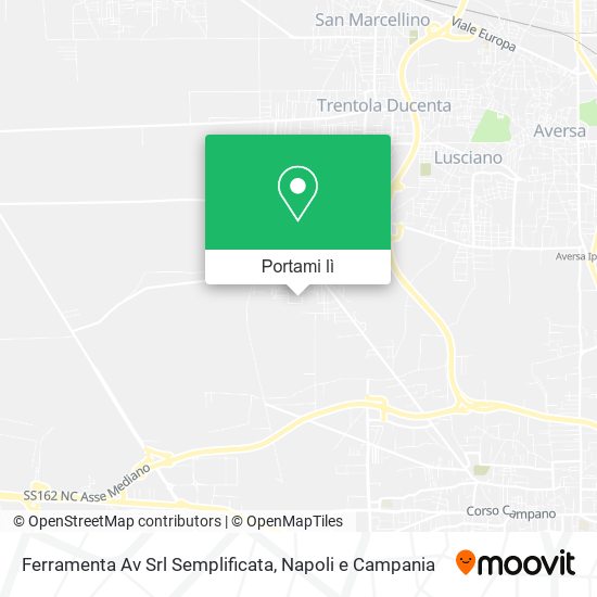 Mappa Ferramenta Av Srl Semplificata