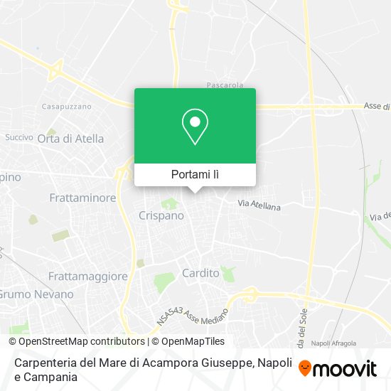 Mappa Carpenteria del Mare di Acampora Giuseppe