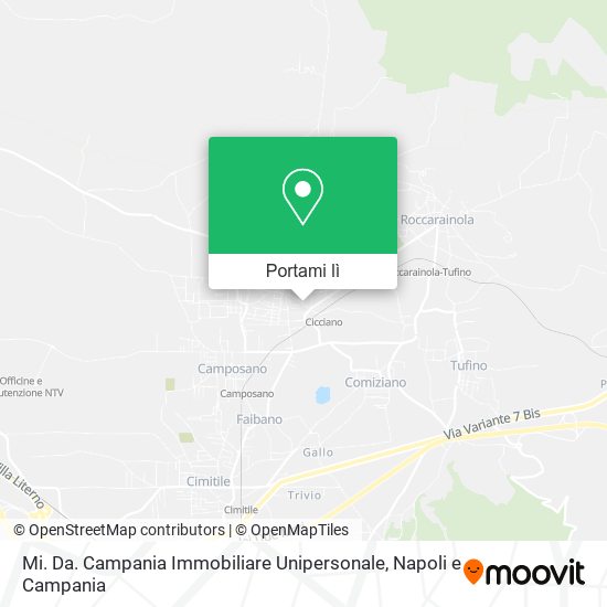 Mappa Mi. Da. Campania Immobiliare Unipersonale